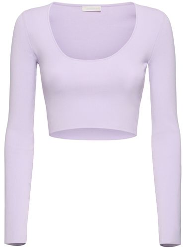 Crop Top Acacia In Maglia Di Misto Viscosa - ZIMMERMANN - Modalova