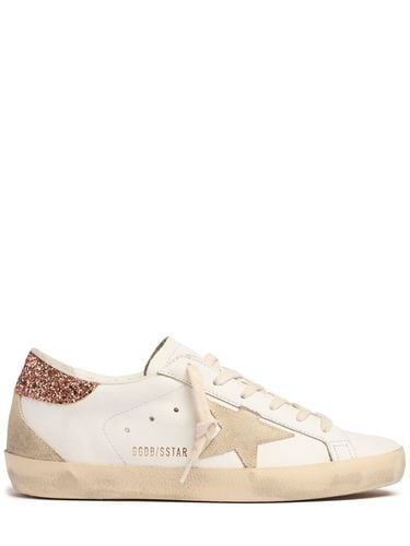 Mm Hohe Ledersneakers "super-star" - GOLDEN GOOSE - Modalova