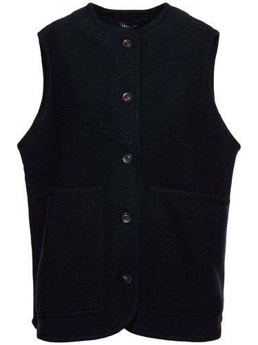 Gilet Chicago In Lana Con Bottoni - SOEUR - Modalova