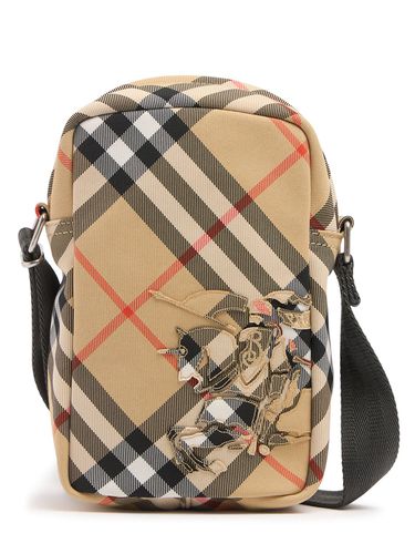 Borsa A Tracolla Check - BURBERRY - Modalova