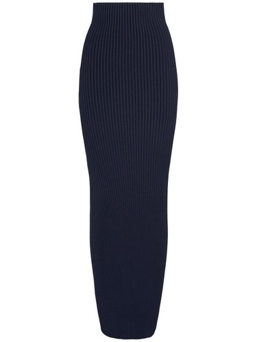 Gonna Aprile In Crepe Di Viscosa Stretch A Costine - MAX MARA - Modalova