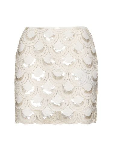 Sequined Mini Skirt - ROTATE - Modalova