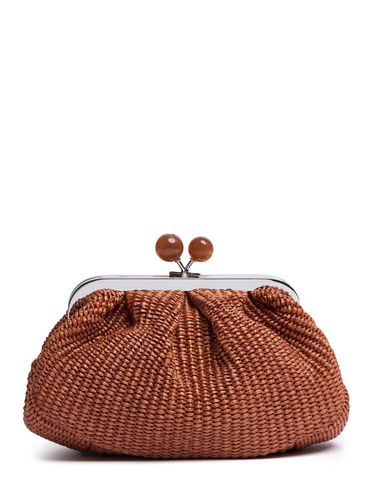 Palmas Raffia Effect Clutch - WEEKEND MAX MARA - Modalova