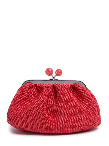 Clutch Palmas Efecto Rafia - WEEKEND MAX MARA - Modalova