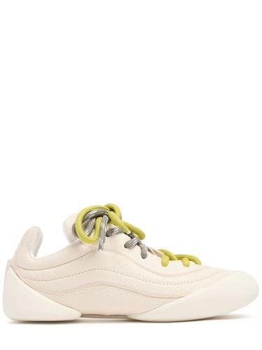 Flexion Leather Sneakers - ALEXANDER MCQUEEN - Modalova