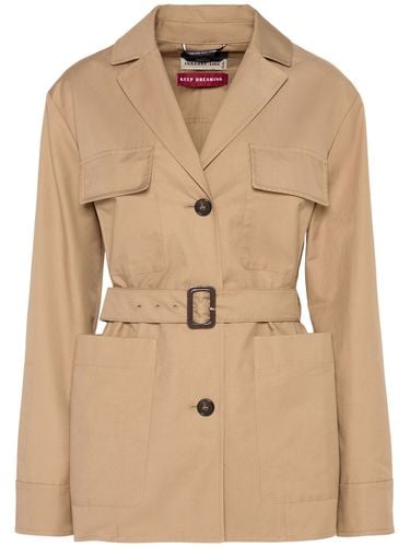 Chaqueta De Sarga Con Cinturón - 'S MAX MARA - Modalova