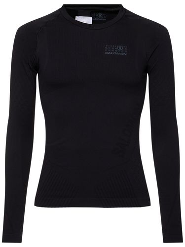 Mm6 X Salomon Long Sleeve Top - MM6 MAISON MARGIELA - Modalova