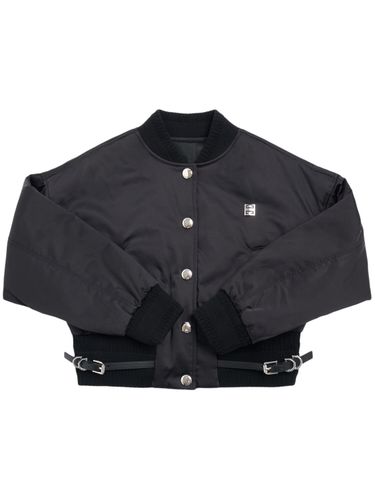 Chaqueta Bomber De Satén - GIVENCHY - Modalova