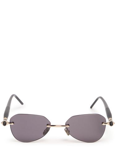 P61 Round Asymmetrical Sunglasses - KUBORAUM BERLIN - Modalova