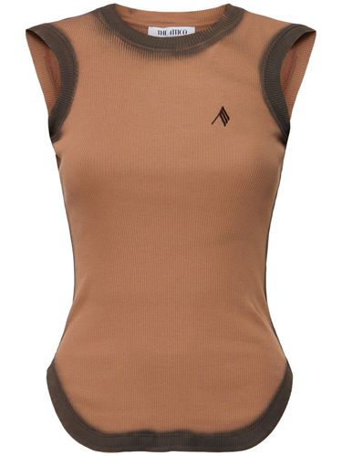 Reese Cotton Jersey Tank Top - THE ATTICO - Modalova