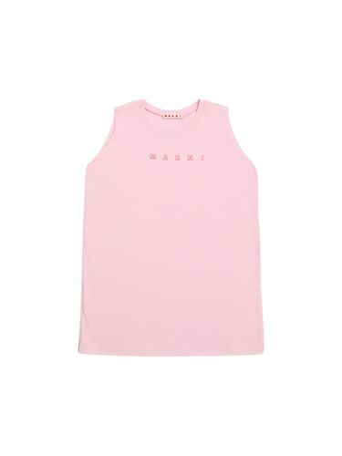 Tank Top De Algodón Jersey - MARNI JUNIOR - Modalova