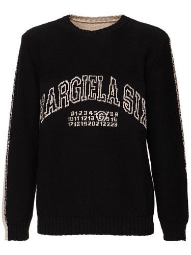 Maglia Margiela Six In Cotone E Lino - MM6 MAISON MARGIELA - Modalova