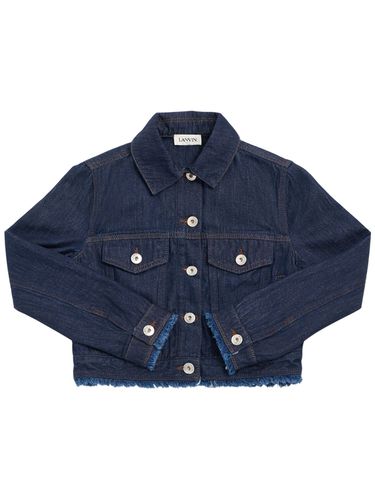 Chaqueta De Algodón Denim - LANVIN - Modalova