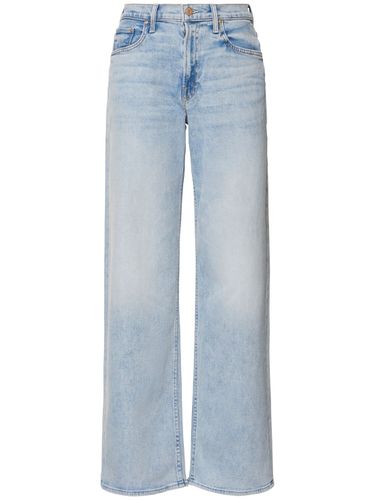 The Spinner Zip Sneak Mid Rise Jeans - MOTHER - Modalova