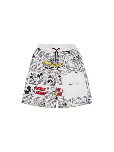 Shorts De Algodón De Lona Estampado - MARC JACOBS - Modalova