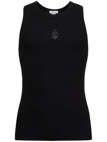 Tank Top De Jersey Con Logo - ALEXANDER MCQUEEN - Modalova