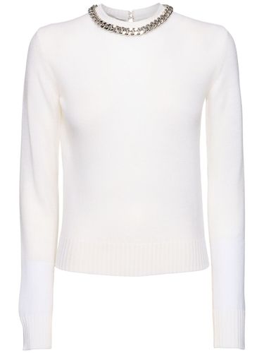 Maglia Falabella Con Dettagli A Catena - STELLA MCCARTNEY - Modalova