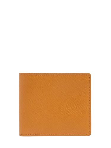 Logo Grainy Leather Billfold Wallet - MAISON MARGIELA - Modalova