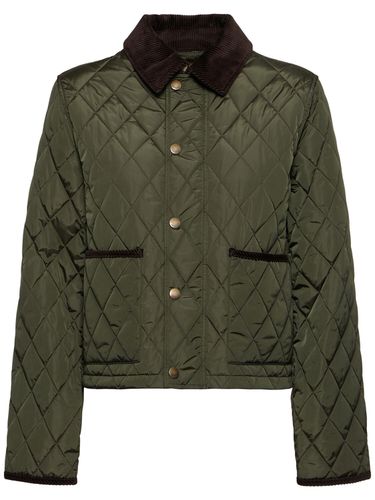 Quilted Cropped Jacket - BURBERRY - Modalova