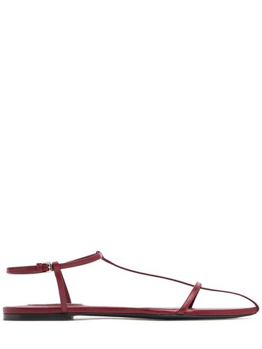 Mm Leather T-bar Sandals - JIL SANDER - Modalova