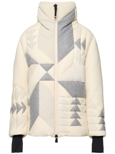 Chaqueta De Plumas De Lana Virgen - MONCLER GRENOBLE - Modalova