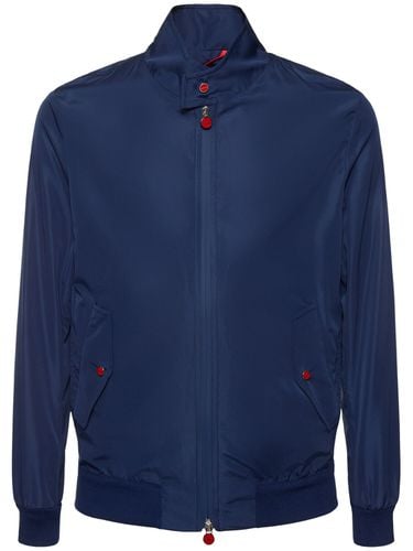 Bomber In Nylon Con Zip - KITON - Modalova