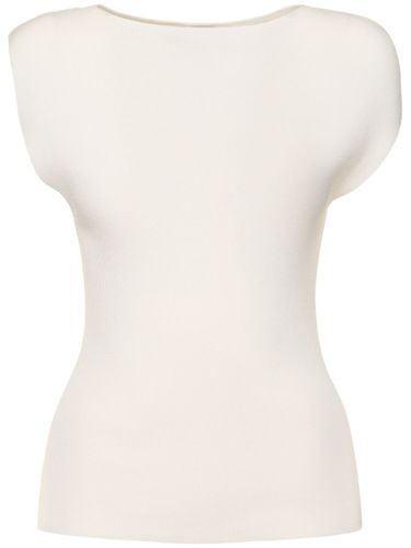 Asymmetric Knit Top - ST.AGNI - Modalova