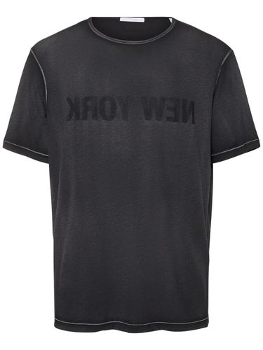 New York Cotton T-shirt - HELMUT LANG - Modalova