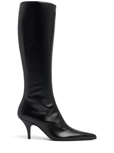 Mm Sling Leather Tall Boots - THE ROW - Modalova