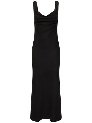 Double Drape Long Dress - ST.AGNI - Modalova