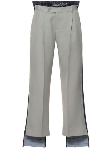 Pantaloni Ampi Sartoriali In Denim - BETTTER - Modalova