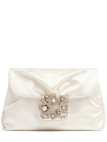 Clutch Aus Satin „rv Bouquet“ - ROGER VIVIER - Modalova