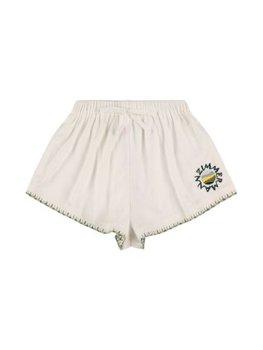 Shorts De Algodón Rizo - ZIMMERMANN - Modalova