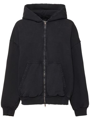 Cotton Zip-up Hoodie - BALENCIAGA - Modalova