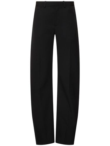 Mid Rise Bowed Pants - ALEXANDER WANG - Modalova