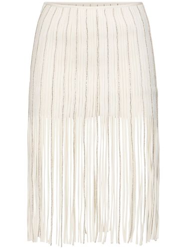 Embellished Midi Skirt - BLUMARINE - Modalova