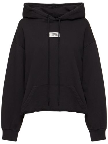 Sudadera De Algodón Con Capucha - MM6 MAISON MARGIELA - Modalova