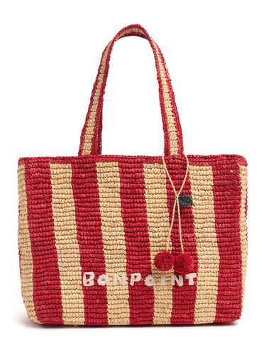 Bolso Tote De Rafia Con Logo - BONPOINT - Modalova