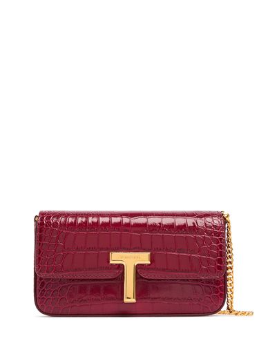 Bolso Mini De Piel Brillante - TOM FORD - Modalova