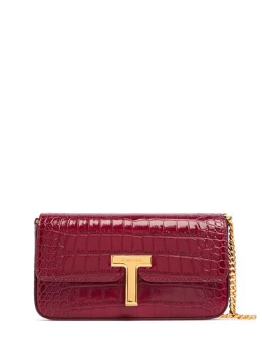 Mini Embossed Shiny Leather Bag - TOM FORD - Modalova