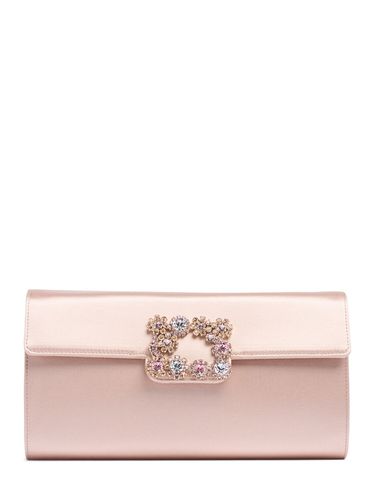 Clutch De Piel Con Hebilla - ROGER VIVIER - Modalova