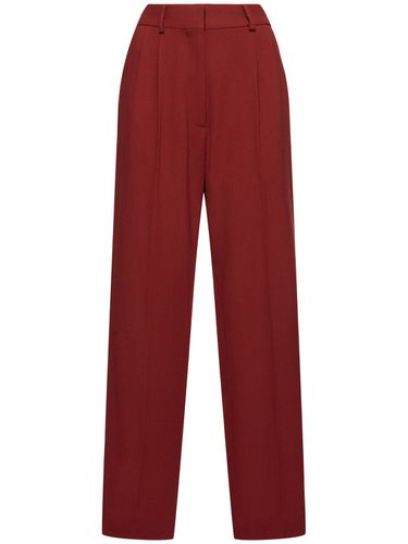 Fox Wool Straight Pants - BLAZÉ MILANO - Modalova