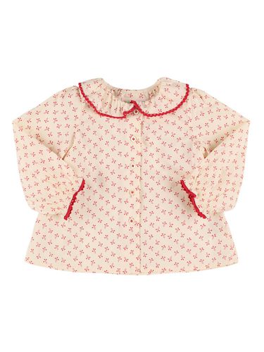 Camisa De Popelina De Algodón Estampada - BONPOINT - Modalova