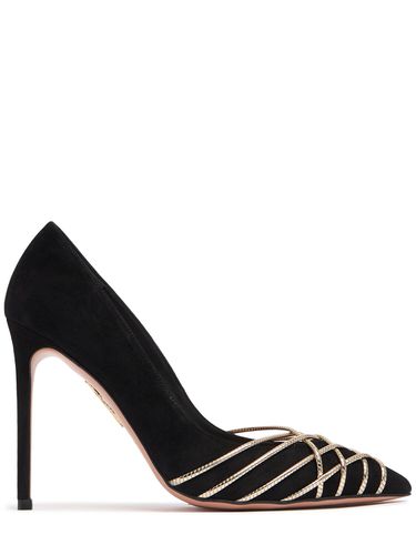 Mm Magnetic Suede Pumps - AQUAZZURA - Modalova