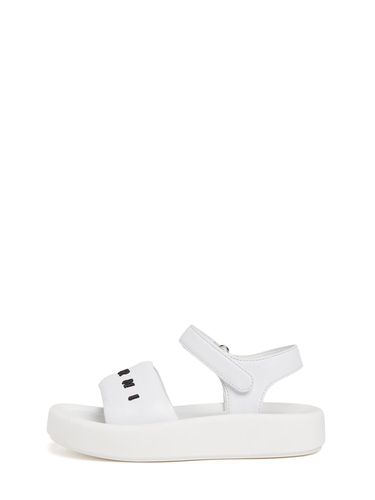 Logo Printed Sandals - MARNI JUNIOR - Modalova