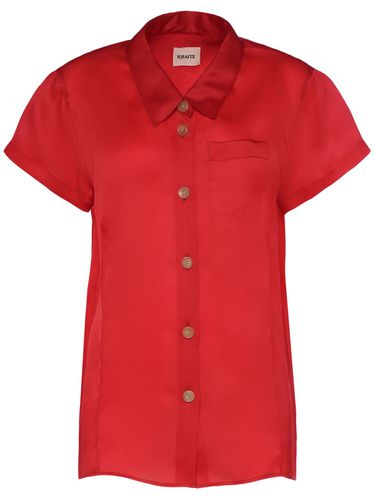 Camisa De Organza De Seda - KHAITE - Modalova