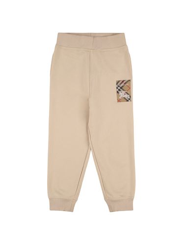 Cotton Pants - BURBERRY - Modalova