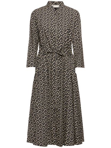 Vestido Camisero De Popelina De Algodón - TORY BURCH - Modalova