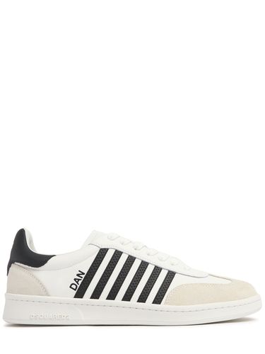 Low Leather Sneakers - DSQUARED2 - Modalova