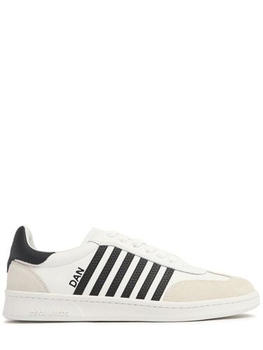 Sneakers De Piel - DSQUARED2 - Modalova